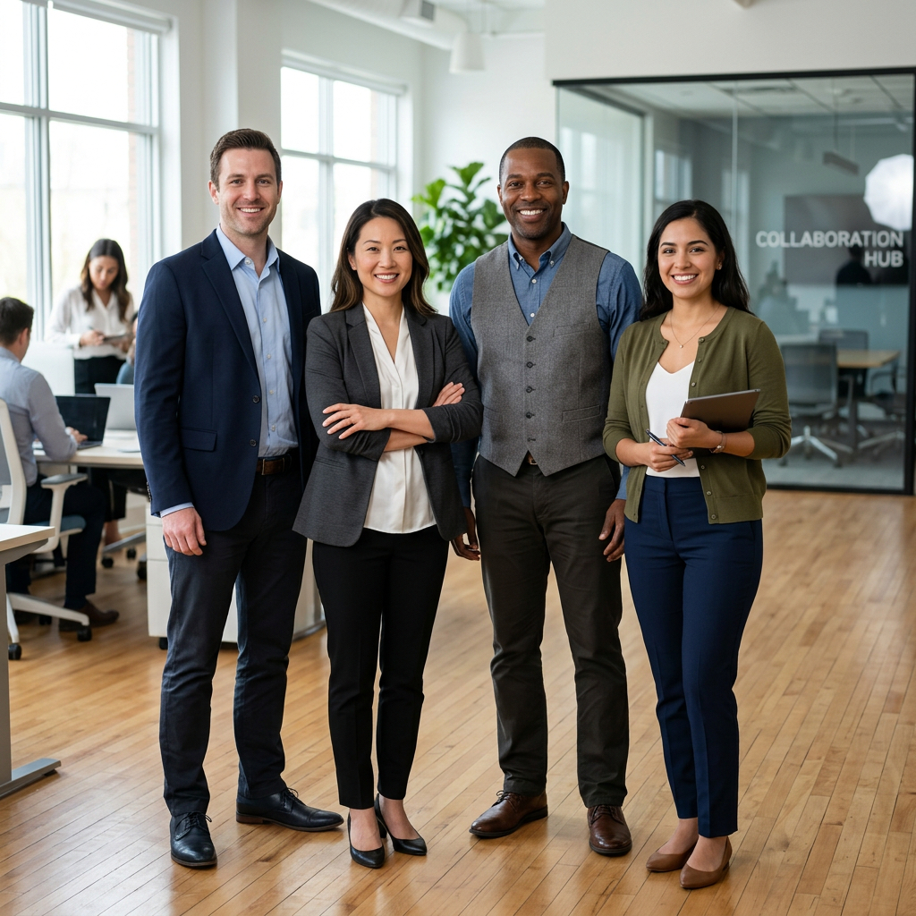 Equipe de consultores profissionais